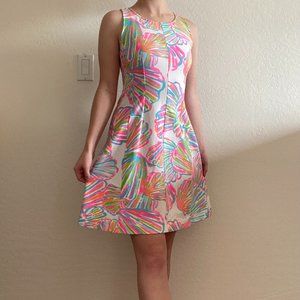 Lilly Pulitzer Felicity Fit and Flare Dress XS